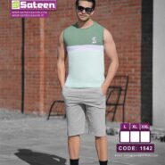 ست حلقه‌ ای و شلوارک مردانه کد 1542