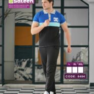 ست تیشرت و شلوار مردانه DC کد 8404